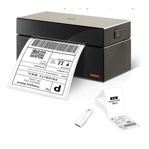 ORGBRO Z1 Shipping Label Printer, 4x6 Thermal Label Printer for Small Business, High Speed Sticker Maker for Commercial Grade Shipping Packages, Used for Amazon, Ebay, Shopify, USPS (USB Only)