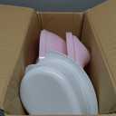 Ingenuity My Size Potty Pro in Pink, Infant Potty Training Toilet, Lifelike Flushing Sound, for Ages 18 Months, Up to 50 Pounds