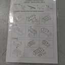 Casa AndreaMilano 3 Piece Microfiber and Faux Leather Sofa and Ottoman Set, 102" W, Grey, EXP002-3PC-GREY