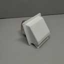 Builder's Best EX-EVW 04 4-Inch Diameter Plastic Eave Vent, White