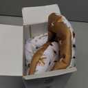 Generic Infant Car Seat Insert Compatible with Mamaroo Swing & Graco Swing and Infant Car Seat, Newborn Insert Baby Head Body Support, Reversible Design, Breathable Fabric, 1Pcs - Brown Wildflower