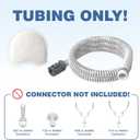 Replacement CPAP Tubing for ResMed AirMini Tube & 10-Pack Airmini Supplies Filters Combo, as Flexible as OEM | Compatible with ResMed Airmini CPAP Machine & P10 Nasal Pillows & N20 & N30 Nasal Masks
