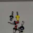 6pcs Reusable Wine Stoppers, Silicone Vacuum Bottle Stopper,Expanding Manual Beverage Bottle Stopper,Wine Bottle Airtight Seal Cork