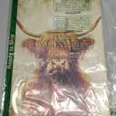 Highland Cow Funny Bathroom Canvas Wall Art Rustic Brown Cute Cow Animal Painting Picture Wall Decor Vintage Farmhouse Poster Print Artwork for Bath Restroom Home Decoration FRAMED