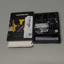 Mini Microphone, 3 in 1 Wireless Lavalier Microphones for iPhone, iPad, Camera and Android Devices, Noise Reduction Lapel Mic, Clip on Mic for Video Recording Vlog, Graphite Black