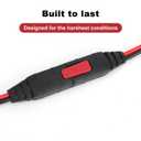 lasuroa Charger Extension Cable for Genius, 10-Foot X-Connect Battery Charger Cable Compatible with NOCO GC004 and More Accessory for Smart Battery