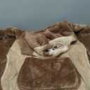 Giggling Getup Wearable Blanket Hoodie for Girls and Boys Sherpa Fleece Hooded Blanket Sweatshirt Warm Cozy Sherpa Wearable Throw Oversized Hoodie with Giant Pocket & Sleeves for Kids Brown Sloth