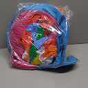 Carnival Circus Balloon Arch Kit,146Pcs Red Yellow Blue Balloon Garland with 4D Red White Stripe,Popcorn,Zebra,Lion,Explosion Star Foil Balloons for Birthday Carnival Circus Theme Party Decorations