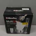 Mueller Multistick 5-in-1 Immersion Blender Handheld,12 Speed Hand Mixer-Turbo Boost,Heaviest Duty Copper Motor,Titanium reinforced Blades Hand Blender,Milk Frother Wand,Whisk,Beaker,Chopper,Grey