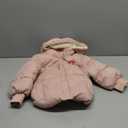 Baby Winter Coats Toddler Hooded Jackets Cotton Warm Lined Puffer Outerwear Baby Boys Girls Windproof Thick Clothes (24 Months, Pink New-101)