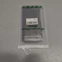 Phone Case for Samsung Galaxy A26 5G Cases, Clear View Window Luxury Slim Mirror Galaxy A26 5G Case with Kickstand, Leather Hard PC Flip Shockproof Protective Cover for Samsung A26 5G Case (Black)