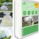 SnugNiture Plant Covers Freeze Protection, 10ft x 33ft 1.1oz/yd Frost Cloth for Outdoor Plants, Floating Row Cover Frost Blanket for Winter Garden Vegetables Protection