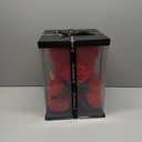 Large 16 Inch Rose Bear Flower Bear Gift Set with Luxury Gift Box, Handmade Artificial Rose Teddy Bear, Valentine Gift for Her, Anniversary, Birthday