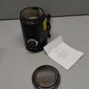 SHARDOR Electric Super Silent Blade Coffee Grinder, Timed Grind Control Rotary Knob, Adjustable Coarse to Fine for Coffee Beans, Spices & Herbs, Black