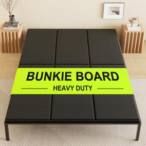 Heavy Duty 10mm Queen Bunkie Board 60x80, Foldable Bed Support Panel