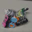 Walkie Talkies for Kids Long Range - 4 Pack Kid Walkie Talkies with Replaceable Shell Backlit LCD Flashlight 3 Miles Range - Gifts and Toys for 5-7 Year Old Boys and Girls (Green Orange Blue Pink)