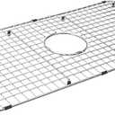 Serene Valley Sink Bottom Grid 29-1/16" X 13-15/16", Centered Drain with Corner Radius 2", NDG2914C