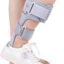 Medical AFO Foot Drop Brace - Drop Foot Braces for Walking - AFO Brace Walking with Shoe - Ankle Foot Orthosis for Stroke - Drop Foot Stabilizer Support for Men & Women Small-Right (Comfort)