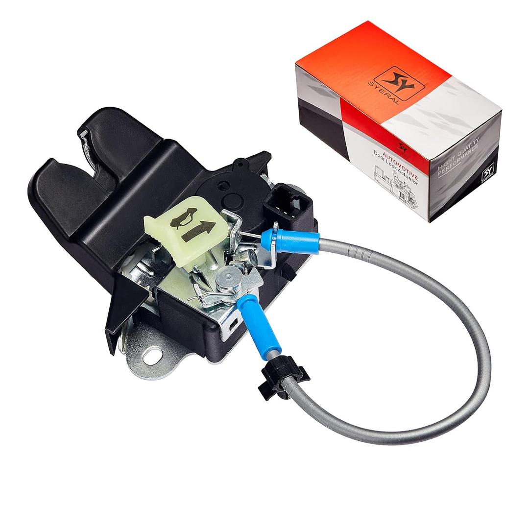 SYERAL Tailgate Lock Actuator 81230-C1010 Power Door Latch Lock Compatible with Hyundai Sonata 2015 2016 2017 81230C1010