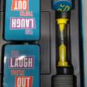 DSS Games You Laugh You're Out [Try Not to Laugh Family Card Game for Adults & Teens | Party Game | 125 Prompt Fun Cards for Family Nights & Parties | Ages 14+]