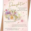 2 x Daughter Birthday Card, Birthday Card Gifts for Daughter, Birthday Gifts Adult for Her
