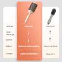 AIMIKE Round Hair Brush, 2.1 inch Nano Ion Thermal Ceramic Tech, Large Round Brush for Blow Drying & Styling, Maximum Volume and Shine, Barrel 2.1 inch, for Thick Curly Hair, Unisex