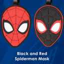 FUL Marvel Spider-Man 2-Piece Suitcase ID Tag Set with Adjustable Straps, Mile Morales, Multi, One Size