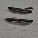 LED Dynamic Side Marker Turn Signal Light Blinker Lamp Clear Lens Amber for BMW 1 3 5 Series E60 E61 E81 E82 E88 E46 E90 E91 E92 E93 X3 E83 X1 E84