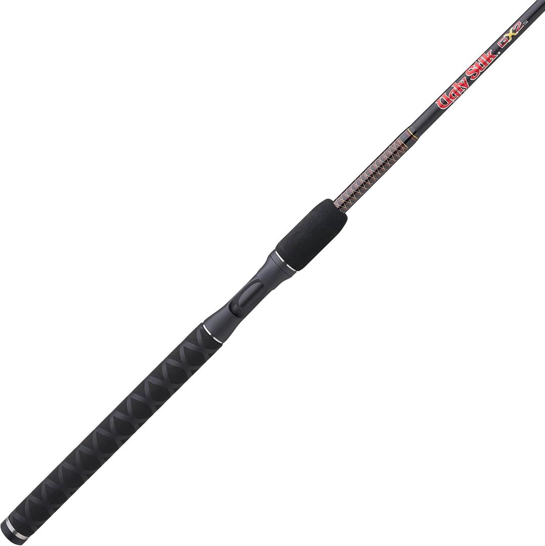 Ugly Stik GX2 Casting Fishing Rod, 6'6" - Medium Heavy - 2pc