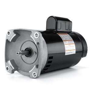 B2855 Pool Pump Motor, 2 HP, 230V, 3450 RPM, 56Y Frame, Square Flange, 10 Amps