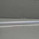 LazBlinds No Tools No Drill Cordless Zebra Blinds for Windows, Dual Layer Light Control for Day and Night, Light Filtering Privacy Roller Blinds and Shades for Home, 32" W x 72" H, White