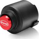 Trailer Lock Fits 2 5/16 Inch Coupler, Upgraded Heavy-Duty Steel Hitch Lock, Anti-Theft & Pry-Resistant for RV, Boat, Cargo Trailer (Red)