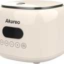 5 cup 2.5L Low Suger Rice Cooker with 304 Stainless Steel inner pot, healthy for 2-3-person households, Office workers & low carb dieters, exercisers and the elderly