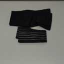 Low-Profile Ankle Braces for Women & Men, Customizable Ankle Compression Sleeve w/Wide Strap, Foot Support Wrap for Plantar Fasciitis Pain Relief, Achilles Tendonitis, Sprain, Black, 1 Pair, S