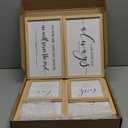 Faccito 8 Set Christian Wall Art Large Wooden Framed Farmhouse Bible Verses Home Decor Neutral Prayer Room Decor Minimalist Christian Scripture Wall Art for Home Office Living Room Bedroom Church