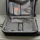 Traveler's Choice Pagosa Indestructible Hardshell Expandable Spinner Luggage, Black, 22-Inch Carry-on