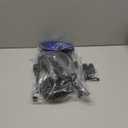 Adjustable Small Dog Wheelchair for Back Legs, Upgraded 5.5in Textured Wheel, Disabled Pets, Leg Brace, Mobility Aid for Small Pets, Hind Limb Rehabilitation, Older, Disabled (SChest 13.4-17.7in)