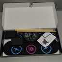 Electronic Drum Set, 9-Drum Practice Pad with Headphone Jack, Roll-up Drum Kit Machine with Built-in Speaker Drum Pedals and Sticks 10 Hours Playtime, Great Christmas for Kids