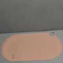 Durable Silicone Vanity Makeup Mat - Heat Resistant, Portable, and Protective | Perfect for Travel and Daily Vanity Surface Protection ( Pink)