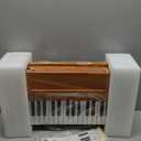 Vangoa Kids Piano Keyboard, 37 Keys Wood Digital Piano for Kids, Music Educational Instrument Toy, for Girls and Boys, Solid Wood Yellow (Bright Brown)