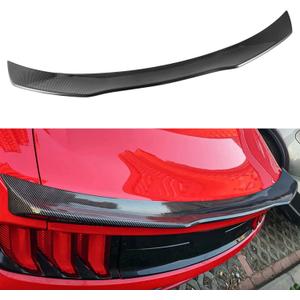 Carbon Fiber Spoiler Wing Compatible with 6th Gen 2015-2023 Ford Mustang 2-Door Coupe, Trunk Spoiler for V6/V8/EcoBoost/GT/Bullitt/Mach 1/Shelby