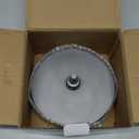 6" HVAC Duct Manual Volume Backdraft Damper, Stainless Steel Adjustment Handle, Airflow Control Valve for HVAC Ventilation System