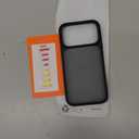 TORRAS for iPhone 17 Pro Case, Beyond Military-Grade Protection, Camera Control Button, DIY Buttons, Translucent Matte Slim Thin Shockproof Hard Back Anti-Scratch Phone case for iPhone 17 Pro, Black