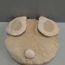 Wenqik Easter Bunny Tail Throw Pillow Rabbit Butt Shaped Decorative Pillow 3D Animal Plush Cushion Cute Hugging Pillow for Spring Easter Gift Bedroom Sofa Couch Living Room Decoration, 14.96''