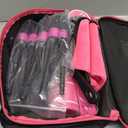 THINKWORK Pink Car Duster Interior Kit, Perfect Car Detailing Brush Kit for Cleaning Windows,Windshield,Dashboard and Air Vents Suitable for All Cars