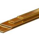 K&S Precision Metals Bendable Brass Strip Assortment 5078 - 4 Strips, 0.032" Thick, 1/4" & 1/2" Wide x 12" Long - DIY Crafts, Modeling, Made in USA