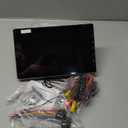 10.1 inch Single Din Touchscreen Radio 10 inch Car Stereo with Wireless Carplay Support AM FM Radio/YouTube Video/Bluetooth/Car Play/Android Auto + Backup Camera + Mic