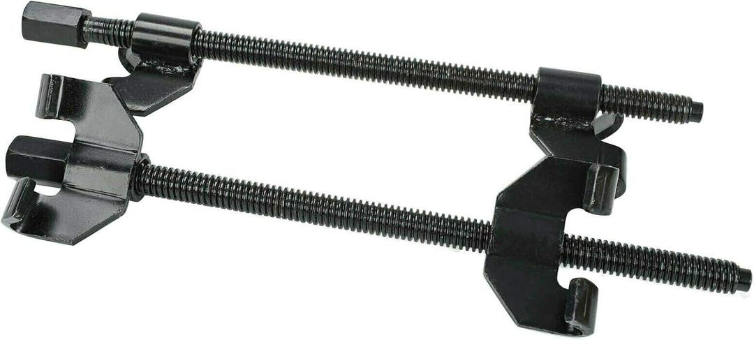 Fekuar 15" 380MM Coil Spring Compressor Tool, Heavy Duty Auto Suspension Compression Remover Installer Tool Set of 2 Black