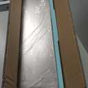 Stainless Steel Litter Box | XL Enclosed Cat Litter Boxs with Lid for Big Cats | High Sided, Anti-Urine Leakage | Non-Stick Bottom & Includes Litter Mat & Metal Scoop (Turquoise, X-Large)