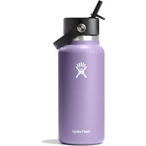 Hydro Flask 32 Oz Wide Mouth Flex Straw Cap Moonshadow